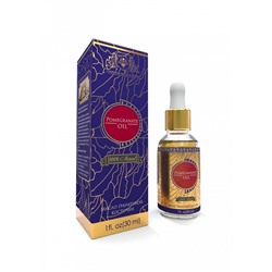 POMEGRANATE OIL 100% Natural, Shams Natural Oils (МАСЛО ГРАНАТОВОЙ КОСТОЧКИ для наружного применения, Шамс Нэчрл Оилз), стекло+пипетка, 30 мл. - СРОК ГОДНОСТИ ДО 31 ОКТЯБРЯ 2024 ГОДА
