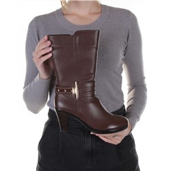 M49596 Полусапоги женские (натуральная кожа, байка) размер 230 - 36 российский