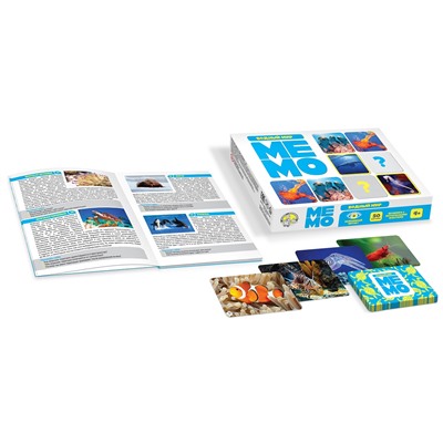 Игра МЕМО «Водный мир»  (50 карточек)
