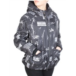 ZW-2183-1C Куртка демисезонная женская BLACK LEOPARD (100 гр.синтепона) размер 54