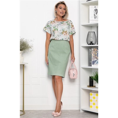 Юбка Алексис (фисташка) Ю14161-8М