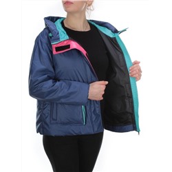 008 BLUE Куртка демисезонная женская (100 гр. синтепон) размер XL(48) - 54 российский