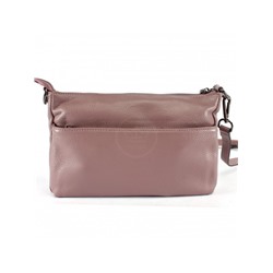 Сумка женская натуральная кожа GU 163-8200,  1отд+карм/пер,  плечевой ремень,  сирень 228191