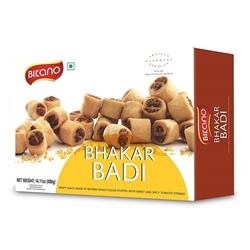 BHAKAR BADI, Bikano (БАКАР БАДИ, Хрустящие мини-рулеты из рафинированной пшеничной муки с начинкой из сладко-острого томатного порошка, Бикано), 400 г.