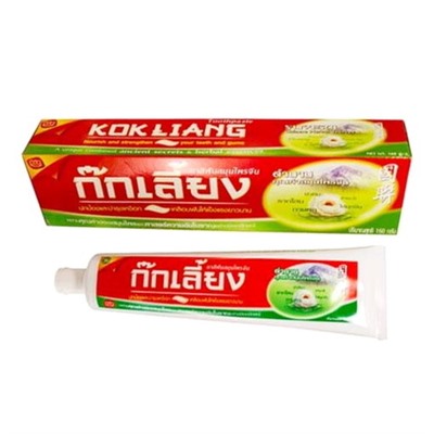 Toothpaste KOKLIANG (Зубная паста КОКЛИАНГ на натуральных травах), 100 г.