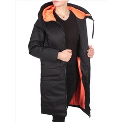 GWD21336P BLACK Пальто зимнее женское PURELIFE (200 гр .холлофайбер) размер 46