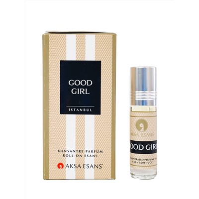 Concentrated Essential Oil GOOD GIRL, Aksa Esans (Турецкие роликовые масляные духи ХОРОШАЯ ДЕВОЧКА, Акса Эсанс), 6 мл.