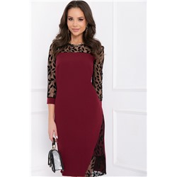 ПЛАТЬЕ ВАЛЬМОРЕЯ (БОРДО)