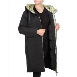 2166 BLACK Пальто зимнее женское MONGEDI (200 гр. холлофайбера) размеры 42-44-46-48-50