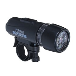 Фонарь велосипедный передний 2 режима, 5 LED,   4xААА, 10х3х6.5см, пластик SILAPRO