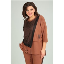 Michel chic 1329 рыжий, Брюки,  Джемпер
