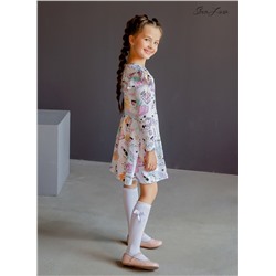 Платье Фея ФК 100 Единороги на белом