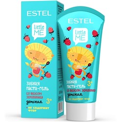 LITTLE ME Зубная паста-гель детская Земляника 60мл Estel