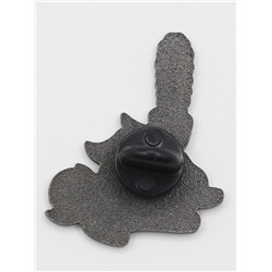 Металлический значок "Милая Пони с пилой" Ш*В: 2.8*3.2 см