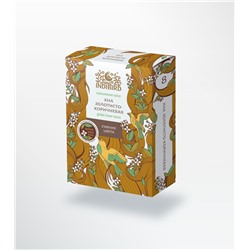 Indibird окрашивание волос ХНА ЗОЛОТИСТО-КОРИЧНЕВАЯ (golden brown henna), Индибёрд, 100 г.