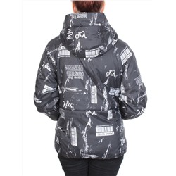 ZW-2183-1C Куртка демисезонная женская BLACK LEOPARD (100 гр.синтепона) размер 54