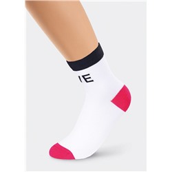 CLE Носки дет.С1150 12-14,14-16 UNO хл+эл, белый
