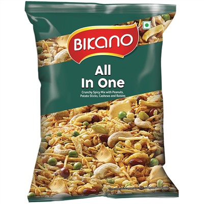 ALL IN ONE, Bikano (Хрустящая пряная смесь ВСЁ В ОДНОМ, Бикано), 200 г.