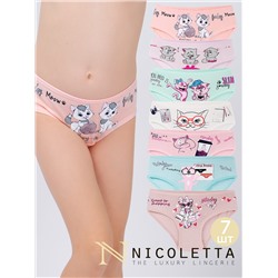 Трусы для девочки 7 шт Nicoletta