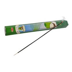 Hem Incense Sticks COCONUT (Благовония КОКОС, Хем), уп. 20 палочек.