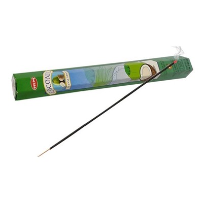 Hem Incense Sticks COCONUT (Благовония КОКОС, Хем), уп. 20 палочек.