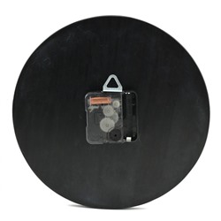 Часы настенные из обсидиана "Круглые 1" 215*215*10мм.