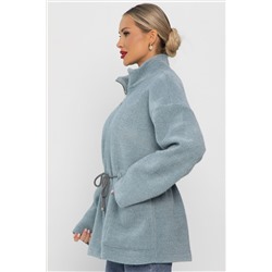 Пальто Альпака (серо-голубое) Б14138-7М