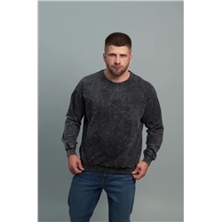 Мужской свитшот оверсайз из футера двухнитки Happyfox