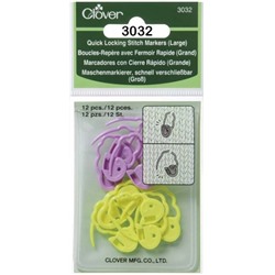 Маркеры замковые для вязания Clover