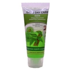 Ayurvedic Face Wash NEEM Anti Acne, Day 2 Day Care (Аюрведическая пенка для умывания НИМ Против Угрей и Прыщей, Дэй Ту Дэй Кэр), 50 мл.