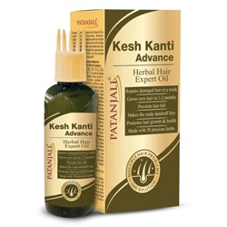 Kesh Kanti ADVANCE Herbal Hair Expert Oil, Patanjali (Кеш Канти АДВАНС травяное масло для волос, Патанджали), 100 мл.
