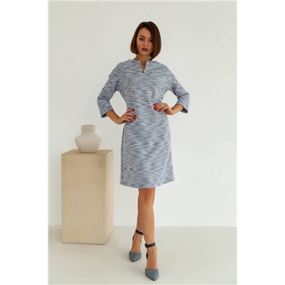 ARTiMODA 322-19 серо-голубой, Платье