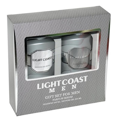 НАБОР муж.  LIGHT COAST (шампунь 250мл + гель д/душа 250мл)