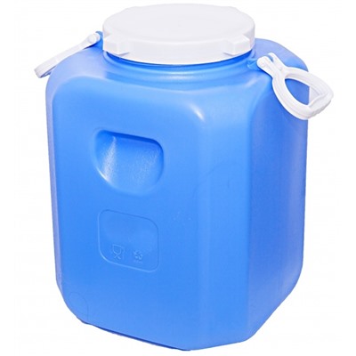 Фляга с ручками 60л (синяя)