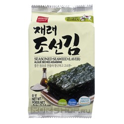Чипсы из морской капусты Wang, Корея, 4 г