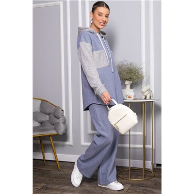 Костюм Лэрис (темно-голубой) К14501-50М