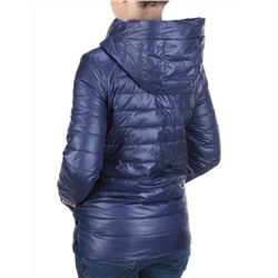 D001 DARK BLUE Куртка демисезонная женская (100 гр. синтепон) размер S (42) - 48 российский