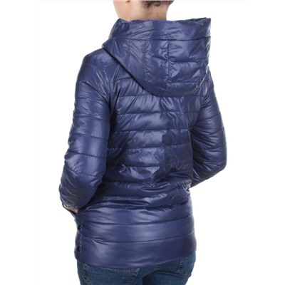 D001 DARK BLUE Куртка демисезонная женская (100 гр. синтепон) размер S (42) - 48 российский