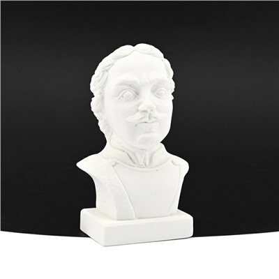 Фигурка из мрамолита "Бюст Петра 1" 62*57*105мм
