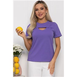 Футболка Дорис (фиолетовая) Б13671-50М
