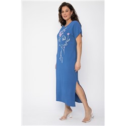 Платье Загадка (синее) П13704-8М