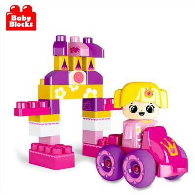 Конструктор пластиковый «Замок принцессы» 40 деталей Baby Blocks