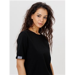 Трикотажное платье LINGEAMO черное ВП-05 (7)