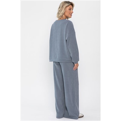 Костюм трикотажный Августа ХИТ (светло-серый) К14347-5М