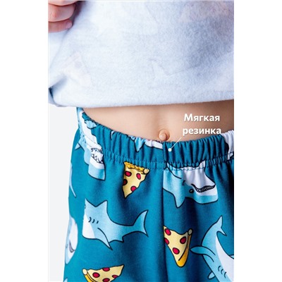 Пижама из футера с начесом для мальчика Happyfox