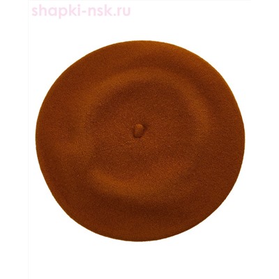 Берет фетр без отделки 115 Берет женский (58-59)