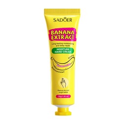 Крем для рук с бананом Sadoer Banana Extract, 30 гр.