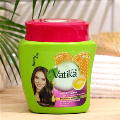 VATIKA hair mask INTENSIVE NOURISHMENT, Dabur (Маска для волос ИНТЕНСИВНОЕ ПИТАНИЕ, Дабур Ватика), 500 г.