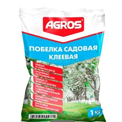 Садовая Побелка клеевая 1кг AGROS (Факториал)