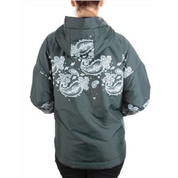 ZW-2312-C DARK GREEN Куртка демисезонная женская BLACK LEOPARD (100 гр.синтепон) размер 50/52 российский